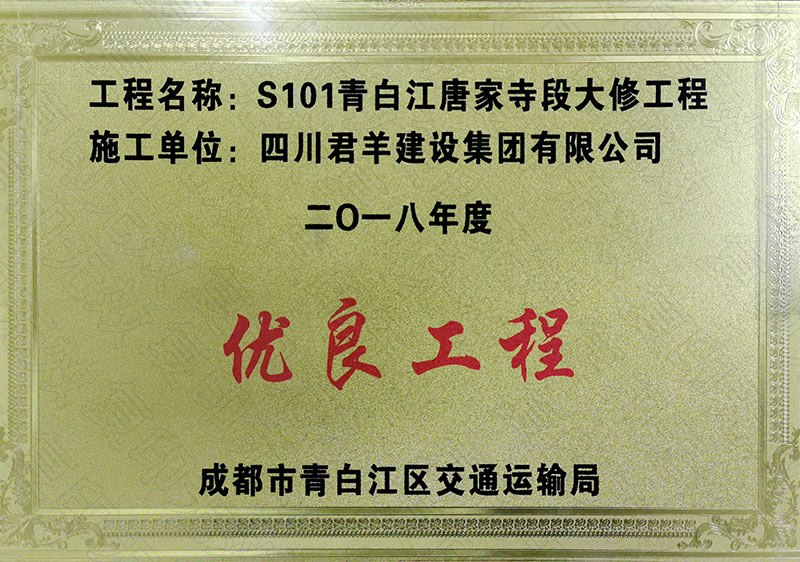 2018年杜着良工程