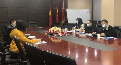 金牛区统战部辅导亲临四川OB视讯建设集团视察领导疫情防...